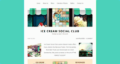 Desktop Screenshot of icecreamsocialclub.biz